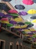 Pretty umbrellas in Puerto Rico