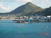 St. Maarten. At the port. Just docked.