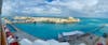 Port in Bermuda - Panoramic view from Deck 13