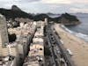 Copacabana beach Rio from our post cruise hotel