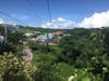 Chair lift ride to beach