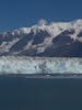 Hubbard Glacier bay, bergs calving making tidal waves and loud noises