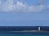 Lighthouse near port