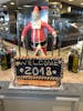 Nice decoration on board for New Year (2018) 