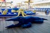 More towel animals on the pool deck