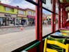 Streetside cafe in downtown Ensenada