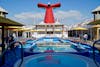 Lido deck, pool area