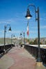 The walkway along the waterfront in Ensenada