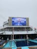 Lido big screen and pool