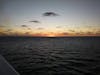 Sunset at sea