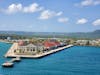 View from our deck on 11330 of Cozumel as we entered the port