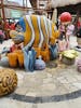 Mahogany Bay Roatan Fish Art Sculpture