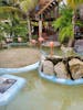 Beautiful Pink Flamingos in Mahogany Bay