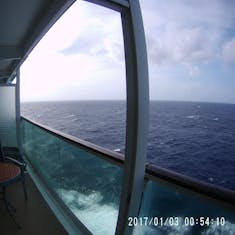 Balcony view sailing