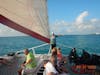 Aruba One Happy Island. Catamaran sunset cruise. Titanic!