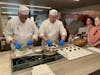 Falafel making demonstration