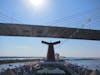 Just sailed under the bridge