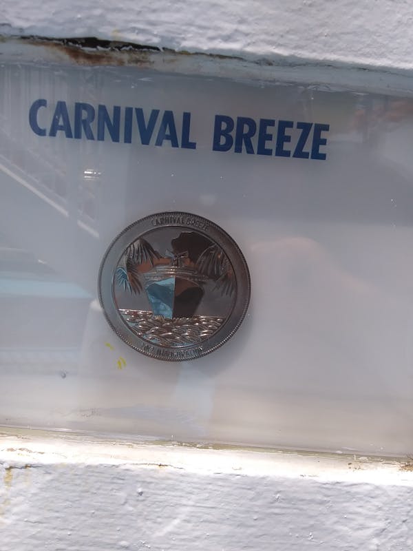 ships coin - Carnival Breeze