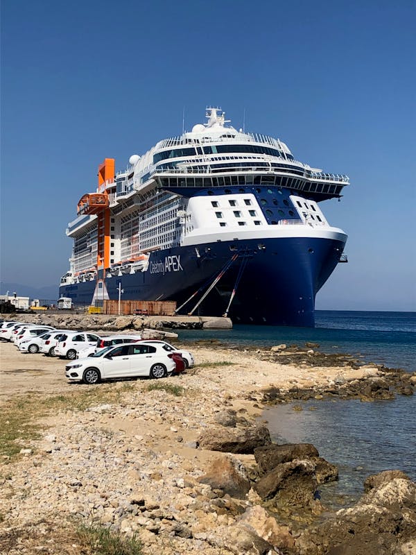 In Port in Rhodes - Celebrity Apex