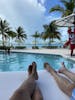 Relaxing poolside Coco Beach 