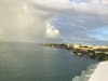 A little rain entering San Juan