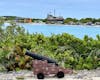 View of Half Moon Cay from the tender