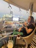 Our favorite hang out on the ship, the beautiful Sky Lounge. Great view and amazing drinks and tapas! 