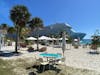 View of MSC Meraviglia from Lighthouse Beach 