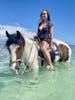 Horseback riding in Little French Key