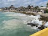 I took a video of the water crashing on the rocks. Beautiful!!