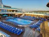 Towel animal on lido deck 