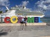 The obligatory Cozumel port photo!