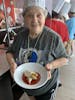 Sweated down . . . but enjoying the cooking excursion in Cozumel.  It was 95 degrees in the shade.