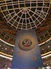 Atrium roof and Birthday banner