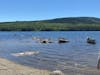 Eagle lake at Acadia National Park