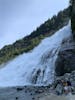Nugget Falls on the Mendenhall Glacier Excursion