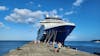 Docked in Antigua.