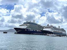 The Equinox docked in Basseterre, St. Kitts