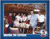 Diamond brunch with captain and staff, my first cruise being diamond