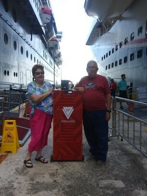 Virgin Valiant lady has no sign on gaingway so we did this - Carnival Dream