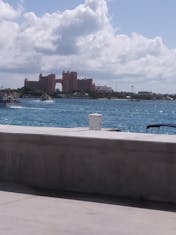 View of Atlantis from pier