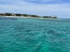 Our view heading back from blue lagoon island Bahamas