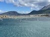 View of Ushuaia from ship (anchored offshore)