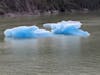 Blue ice near the ship