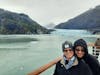 Beautiful Margerie Glacier from the ship's aft. 