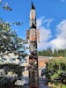 Whale Park totem in Ketchikan, AK. 