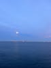 Moonrise at sea