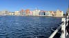 Willemstad from Queen Emma pontoon Bridge 