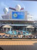 Lido deck, big screen!