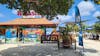 Beach bar on Aruba at Eagle beach